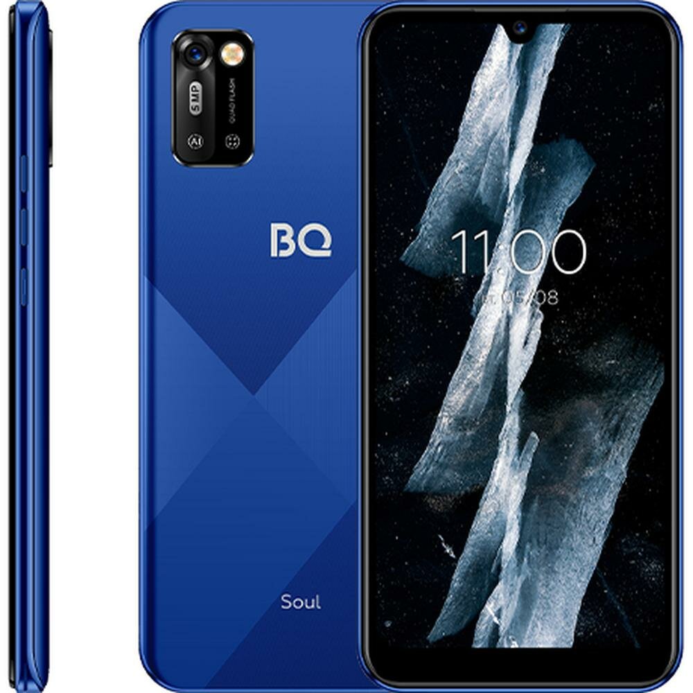 Смартфон BQ 6051G 2/32 Soul Night blue – купить в интернет-магазине Донецка  по низкой цене